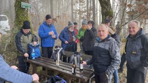 Rastplatz am Waldesrand