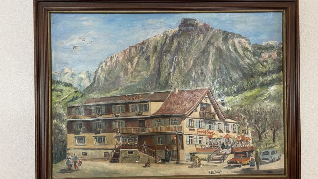 alte Ansicht vom Hotel Engel