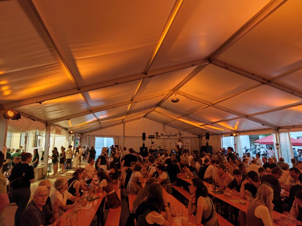 Bierzeltstimmung