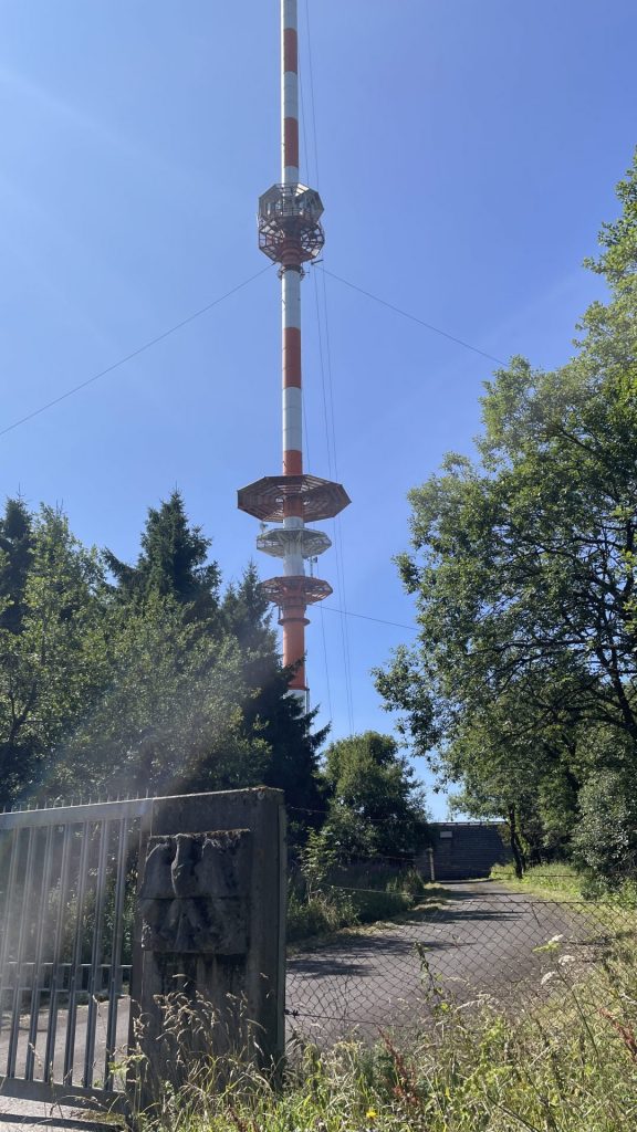 Antenne am Heidelstein (200m hoch)